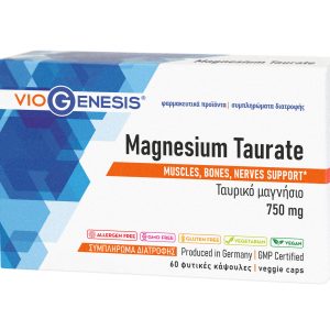 Viogenesis Magnesium Taurate 750 mg 60 caps